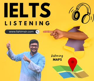 IELTS Listening Map Practice – Recreation Ground labeling task with locations like car park, playground, pavilion
